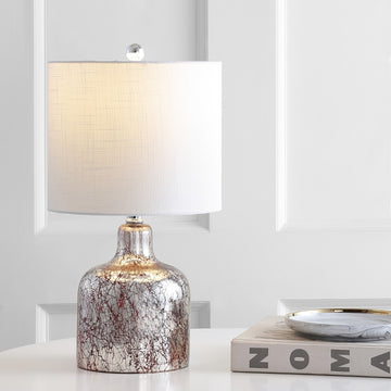 Gemma 19" Glass Bell LED Table Lamp - JONATHAN Y